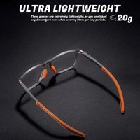 Unisex Ultralight TR Sports Myopia Glasses Anti Blue Light Men Basketball Anti-Shedding Eyewear Prescription Eyeglasses +Cloth