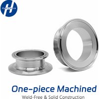 1.5 "2" 2.5 "3" 4 "SS304 Sanitary Tri Clamp Reducer End Cover Flange OD 50.5mm 64mm 77.5mm 119mm Ferrule Homebrew Pipe Fitting