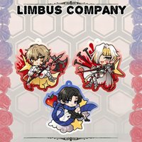 Limbus Company Acrylic Keychain Sinclair Kromer Demian Charm Game Anime Merch Bag Pendant Gift