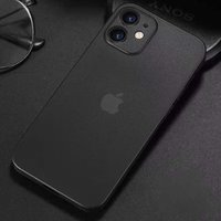 0.3mm PP Matte Skin Case For iphone X XR XS MAX 6 7 8 Plus 11 12 13 mini 14 Pro Max SE 2020 Matte Ultra-Thin back cover Case