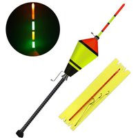Hameçons flottants de pêche automatiques lumineux portables, accessoires de pêche, ensemble de Bobber de pêche rapide, dispositif de flotteur de pêche