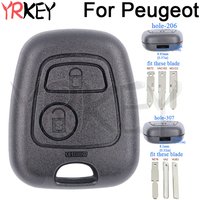Car Key Cover for Citroen C1 C2 C3 C4 Xsara Saxo Picasso for Peugeot 206 207 306 307 407 408 607 Smart Remote Key Shell Fob Case