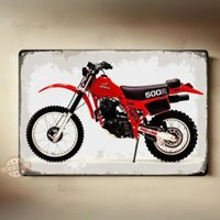 AliExpress NONE 1p,Honda Xr500R Motocross Motor cycle Metal Poster Garage Decor Tin Sign 20x30cm