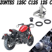 For ZONTES 125C C125 125 C anti-pry Oil Cap, Stainless Steel Oil Screw, Anti-theft Oil Cap Plug
