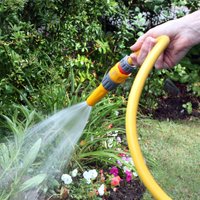 Direct Hose Nozzle Adjustable Sprinkle Connector Multifunctional Hose Car Wash Nozzle Direct Spray Sprinkler for Garden Watering