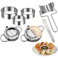 Dumpling Mold Stainless Steel Dumpling Maker Ravioli Empanada Maker Metal Dumplings Gyoza Dough Press Mould Kitchen Accessories