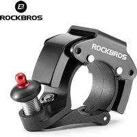 ROCKBROS Bicycle Bell Aluminum Alloy Horn Small Volume Portable Sound Alarm For Safety MTB Road Bike Ring Bicycle Accessories
