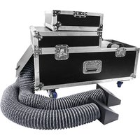 Mini Water Fog Machine Stage Smoke Equipment 2000W Double Tube DMX Remote Stage Lighting Effect Wedding DJ Disco Party Show