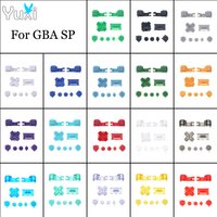 YuXi Replacement Buttons Set For Gameboy Advance SP for GBA SP Console LR AB D-Pad Power Button Key Repair Part