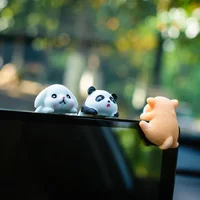 Panda Rabbit Computer Display Accessories Car Navigation Screen Accessories Cute Animal Accessories
