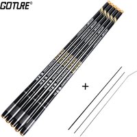 Goture GOLDLITE Telescopic Fishing Rod 3.6m-7.2m Carbon Fiber Ultra-Light Stream Carp Fishing Rod Freshwater Hand Pole Pesca