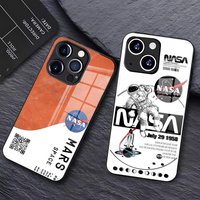 A-NasaES Artemis Plan Phone Case For IPhone 17 Pro Max 16 15 14 Pro Max 13 11 X Xs Xr 8 7Plus Glass Cover
