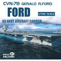Magic Factory Assembly Model Kit MF-6501 USS Gerald R. Ford CVN-78 Aircraft Carrier 1/700