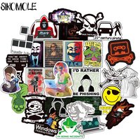 10/30/50PCS Cartoon Programming Geek Hacker Developer Language Logo DIY Toy Laptop Motorcycle Skateboard Graffiti Stickers F5