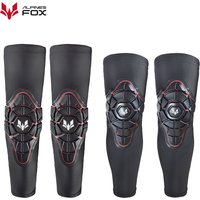 ALPINES FOX Motorcycle Knee Pads MTB Cycling Knee Protection Mountain Bike Elbow Protector BMX DH ATV Motocross Elbow Pads