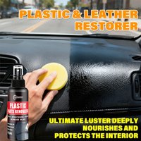 Automotive Interior Polishing Spray, Multi-functional Restore Agent for Dashboard, Seats and Plastic Trim, Restores Original Tex