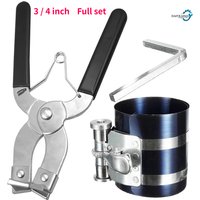 Piston Ring Installer Piston Ring Plier 53-175mm Compressor Tool Auto Maintenance Clamp Expander Plier Installer for Car Engine