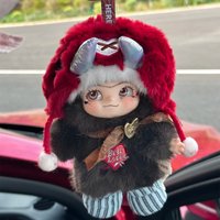 WAKUKU Heartthrob Demon Hang Card Vinyl Face Doll Pendant WAKUKU Anime Action Figure Desktop Decor Ornament Model Birthday Gifts