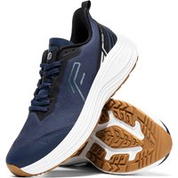 Fitville Wide Width Men'S Soft Running Shoes Athletic Walking Trainers Lightweight Comfortable Sport Sneakers For Swollen Feet