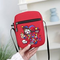The Amazing Digital Circus Shoulder Bag Girls Boys Outdoor Sports Cute Crossbody Bags Student Travel Phone Pouch Women Men Gift