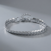 Men's bracelet Titanium Steel Boys Jewelry Gift Neck Chain Trend Hip Hop Collarbone Chain clearance sale items Jewelry wholesale