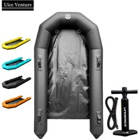 Rubber Floating Pontoon Boat Rushwave Boat Inflatable Electric Surfboard Matching Pontoon With Pump For Surfboard Added Buoyant