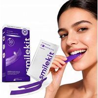 7/14 Pairs Teeth Patch Set SmileKit Brand Remove Tooth Stains Premium PAP+ Peroxide-Free V34 Purple Teeth Whitening Stickers Set