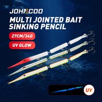 Sinking Pencil Joint bait Fishing Lure 27cm 34g Swimbait Multi JoiJoints Pesca Treble Hooks Spinnerbait Fishing Tackle