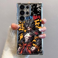 Soft Phone Cover Case for Samsung Galaxy S24 S23 S25 Edge S21 Plus S22 Ultra S20 FE Dragon Ball Comics Goku