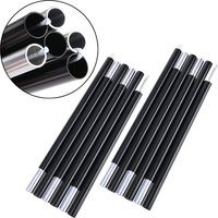 Goture 1pair 12 Sections Lightweight Tent Rod T7075 Aluminum Alloy Tarp Pole Tent Poles Accessories With Bags For Camping Hiking