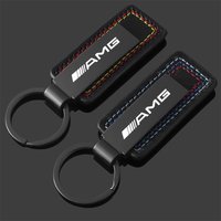 High Quality Car Emblem Keychain Key Ring Metal Keyring For Mercedes Benz AMG W240 W218 W219 W208 W209 W463 W46 W253 W292 W231