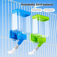 Bird Automatic Water Dispenser Cage Hanging Water Dispenser Easy To Clean Install Pets Water Dispensers Bird Cage 【AliS8】