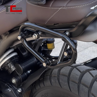 Side Luggage Rack Holder Motorcycle Saddlebag Bag Support For Triumph SCRAMBLER 400 X Speed 400 2024-2025