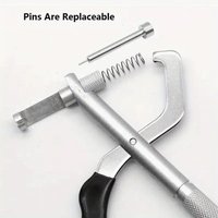 Professional Handheld Pliers Style Watch Strap Chain Pin Remover And Metal Bracelet Watch Repair Tool, High-End Professional And