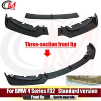 For BMW 4 Series F32 2013-2019 Standard version Car rear bumper diffuser abs rear lip spoiler splitter body kit