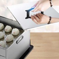 304 Stainless Steel Rice Roll Machine Two-layer Food Steamer Multifunctional Mini Steamer