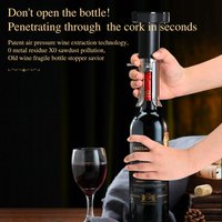 Wine Preservation System with Vacuum Seal to Keep Wine Fresh Electric Wine Aerator 3-in-1 with Built-in Pourer And Decanter