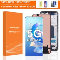 For Xiaomi Redmi Note 14 Pro+ 5G LCD Display Touch Screen Digitizer 6.67'' Replacement for Redmi Note14 pro plus with Frame