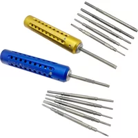 Star Screw drivers Hex head Bone Screwdrivers and Torx Quick Coupling handle pet Orthopedic Instrument 1set