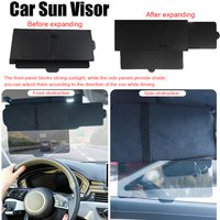 Car Sun Visor Extender Anti-glare Sun Blocker Portable Universal Car Sunshade UV Ray Blocker Easy Install Retractable sun Shield