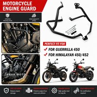 For RE Himalayan450 Himalayan452 Guerrilla450 Motorcycle Accessories HIMALAYAN GUERRILLA 450 452 Engine Guard Highway Crash Bar