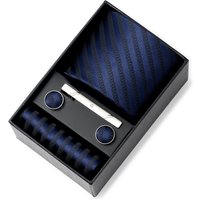 A set of men's tie gift boxes, with various colors and patterns, practical and elegant, a perfect gift.