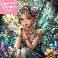 Frameless, DIY Diamond Painting Elf Diamond Embroidery Cross Stitch Hand Pictures Of Rhinestones Mosaic Decor For Home