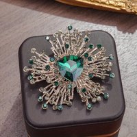 Retro Exaggerated Rhinestone Brooch -Luxury Fashionable, Multifunctional Versatile, Unisex Clothing Accessory, Exquisite Jewelry