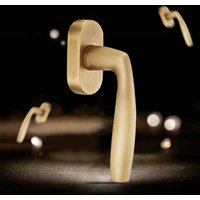 1 piece Gold / Silver Brass Door Handle Window Pulls Screen Window Handles Modern Simple Hardware