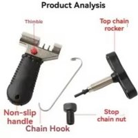 ESLNF Bicycle Chain Pin Remover Link Breaker Splitter Portable Steel Chains Extractor Device Accessories MTB Bike Repair Tools