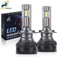 DAWNKNIGHT K5C PLUS 140W H7 Led Bulbs 4300K LED H4 H11 HB3 9005 HB4 9006 K6C Led Double Copper Tube Fog Light 12V 2PCS