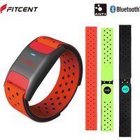 FITCENT Heart Rate Monitor Armband Optical Fitness Outdoor Blutooth ANT+ Sensor For Peloton Strava GARMIN Bryton Bike Computer