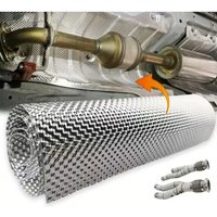 Heat Shield Welding Sheet Stainless Mat For Turbo Downpipe Manifold Engine Insulation Board Motorcycle Exhaust Pipe Chargers