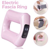 Electric Fascia Ring Body Fitness Massage Ring Vibration Body Shaping Massager Abdomen Belly Waist Deep Tissue Massage Device